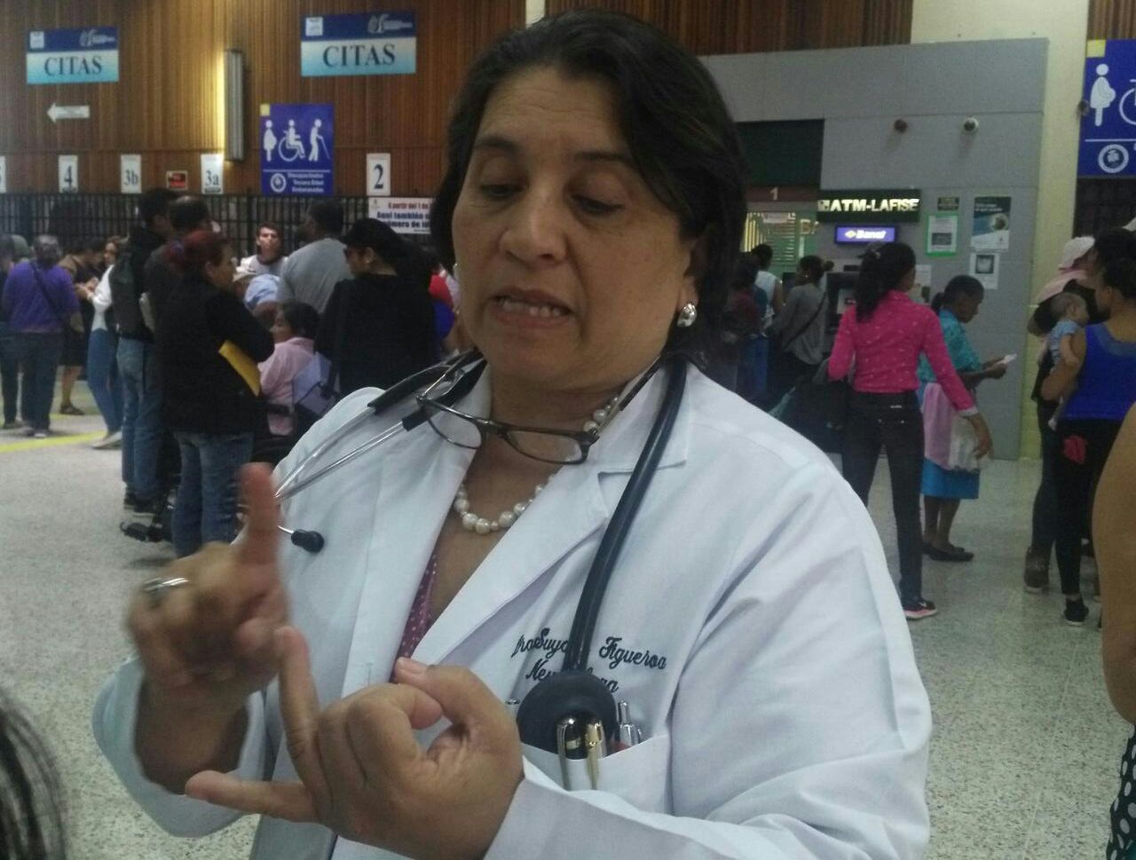 Suyapa Figueroa exige al Estado equipo de bioseguridad, tras reportar doctores y enfermeras con COVID-19