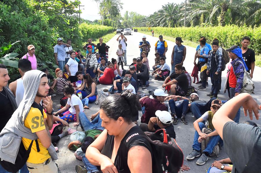 Es normal que sigan saliendo caravanas de migrantes porque la situación de Honduras es igual: Istmania Platero