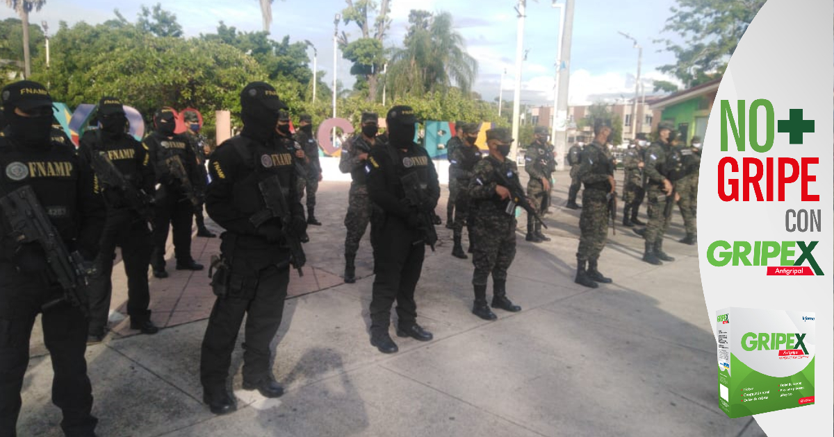Más de 400 militares y policías brindarán seguridad en Atlántida en el Feriado Morazánico