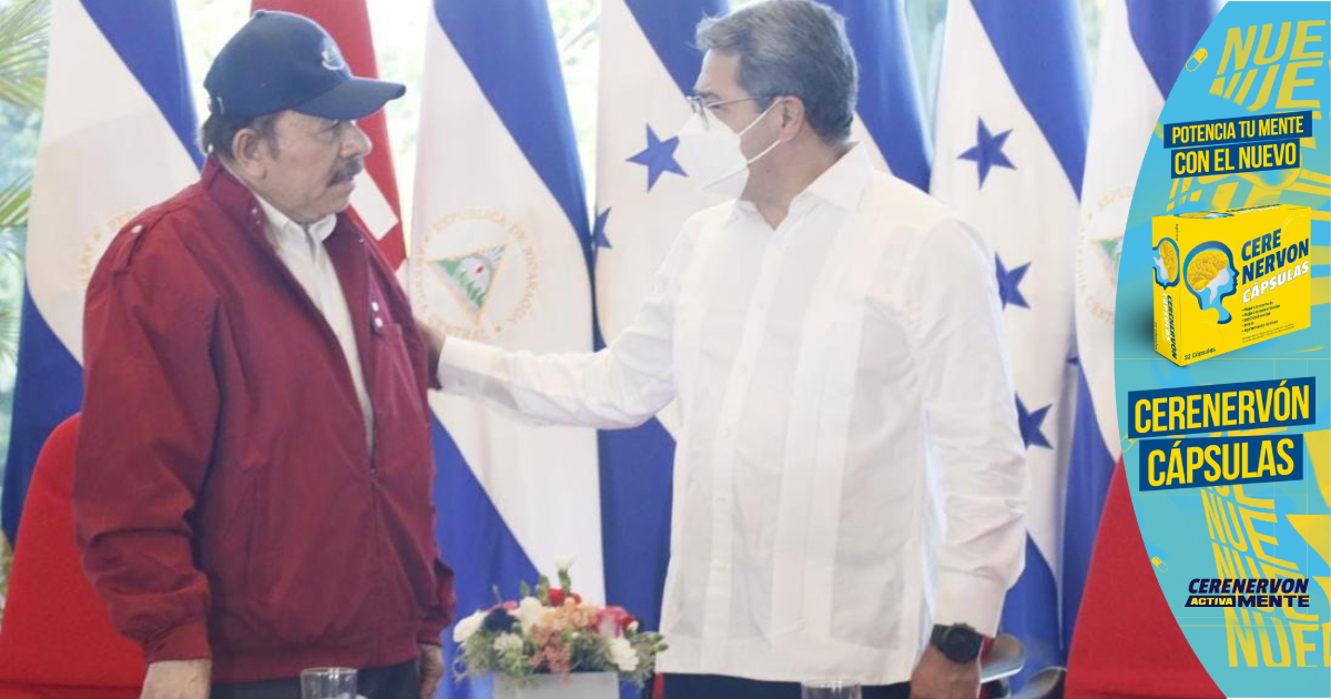 Daniel Ortega. " “Pido a El Salvador a unirse a este plan de desarrollo", tras firma de tratado limítrofe con Honduras