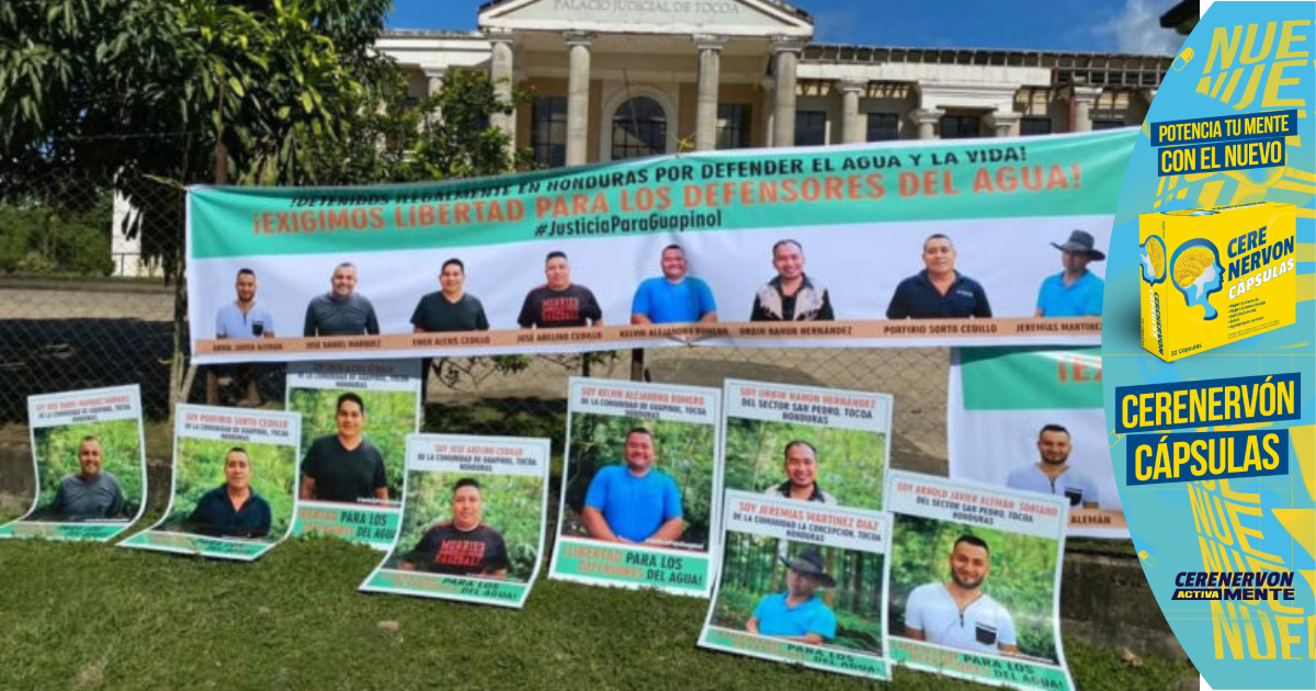 ONU lamenta resolución de Honduras de mantener presos a 8 defensores del agua
