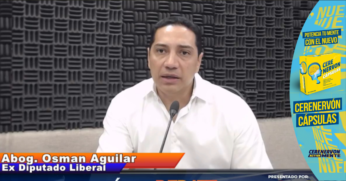 Osman Aguilar exhorta a diputados liberales que apoyan a Jorge Cálix, escuchar al pueblo para solventar crisis en el Congreso