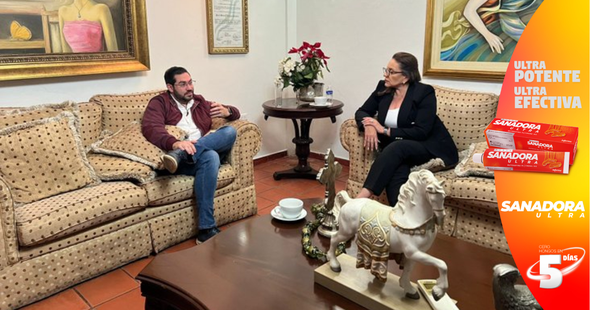 Jorge Cálix a la presidenta: "Pronto recibirá mi respuesta" de integrarse en posición de Coordinador de Gabinete