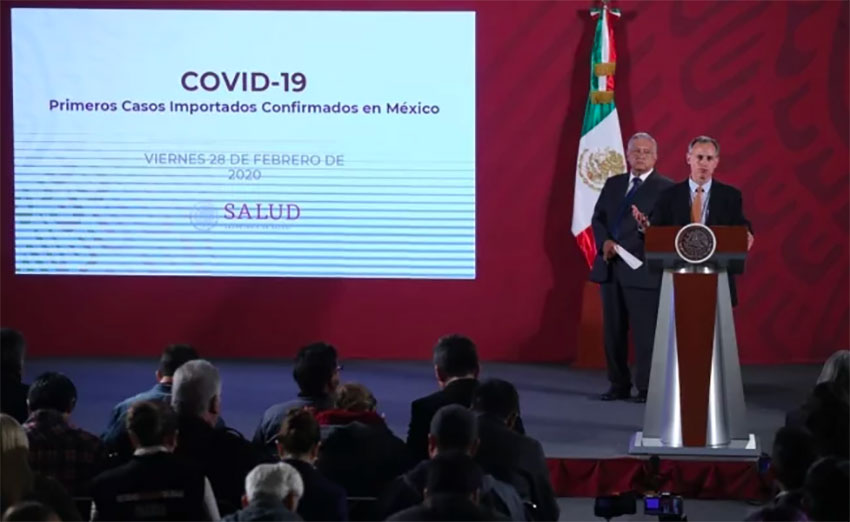 México analiza al portador asintomático de coronavirus y ocho posibles casos