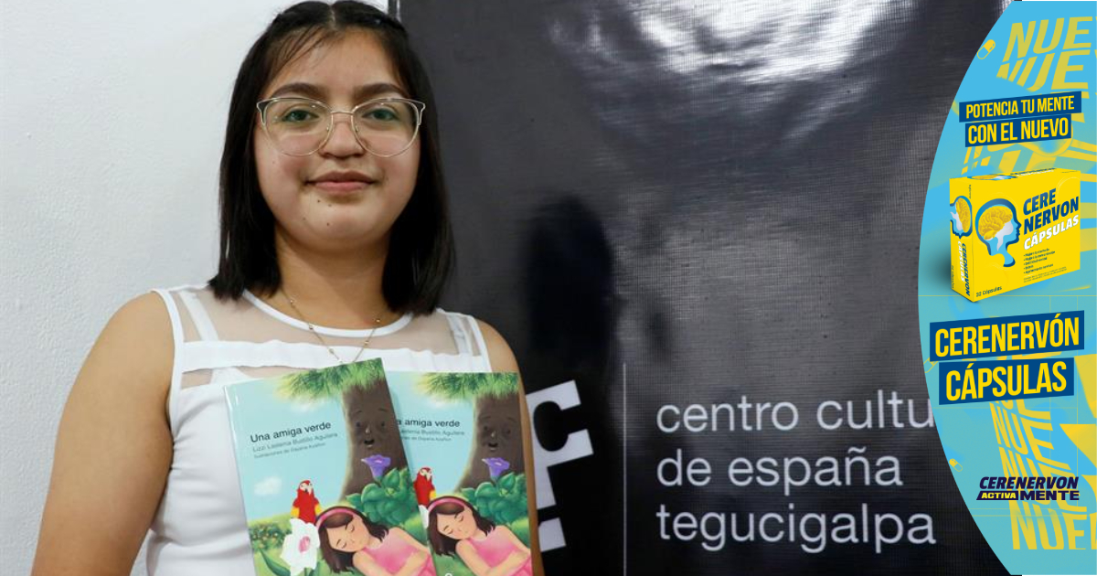 Hondureña Lizzi Bustillo gana Premio Nacional de Narrativa Infantil