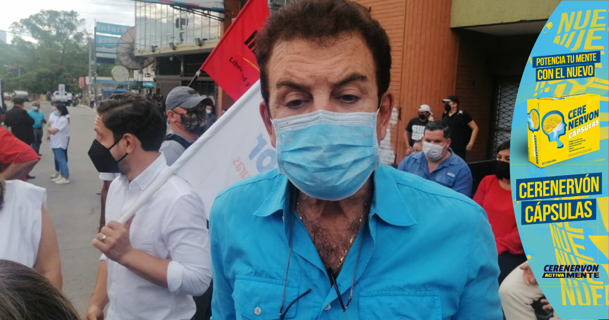 Salvador Nasralla: Ante no inscripción de Roberto Contreras: "JOH necesita un alcalde permisivo con la droga en SPS"