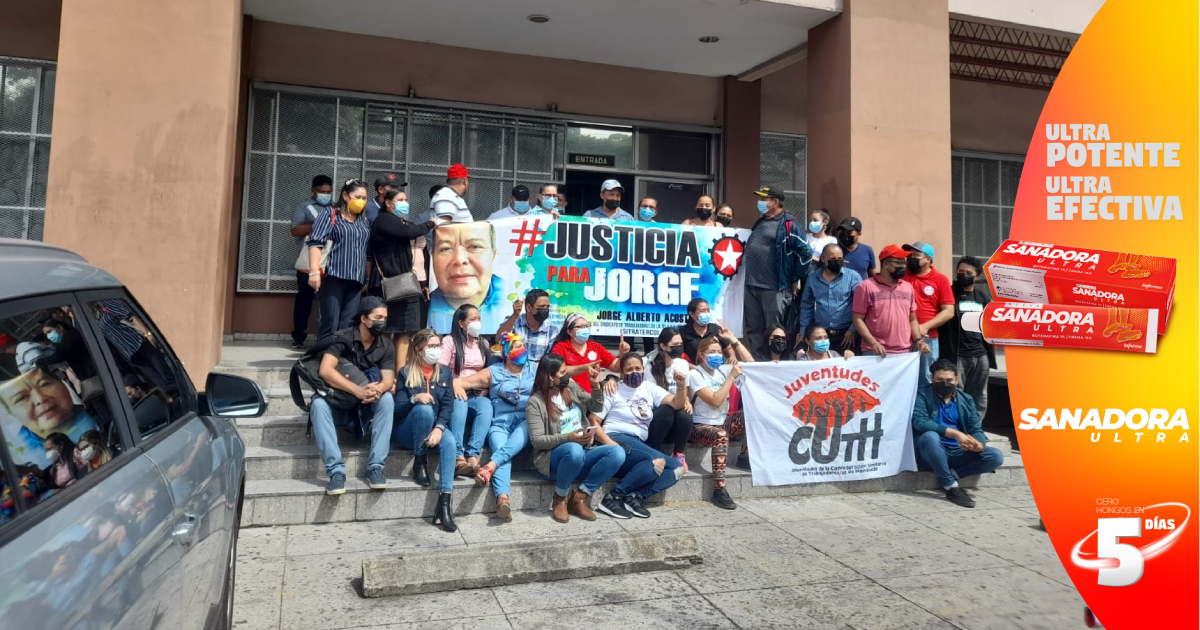 Defensores de DDHH exigen al MP esclarecer y capturar a los asesinos del sindicalista Jorge Acosta