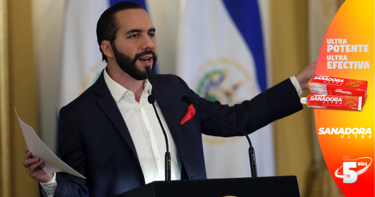Presidente Bukele dice que "están pidiendo un golpe de Estado" en El Salvador